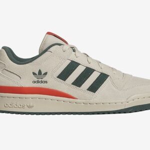 Adidas Originals Forum Low CL -  Beige/Red